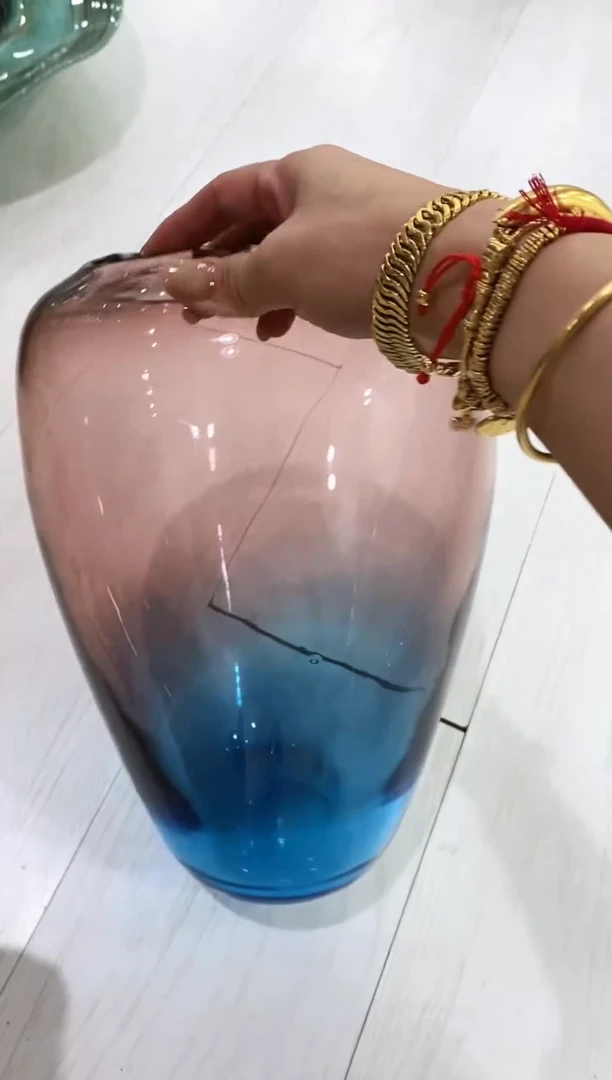 慕忆家手作琉璃花瓶