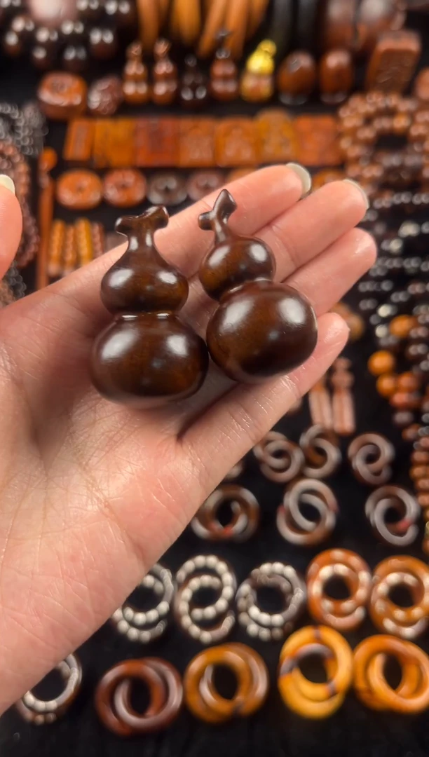 枣木雷击枣木玉化葫芦4公分