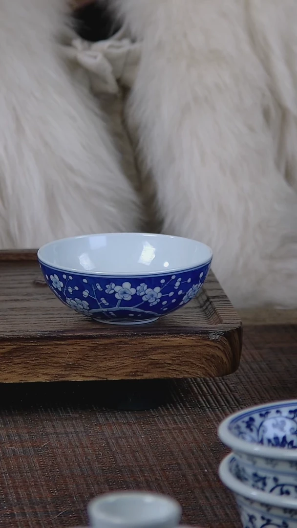 【闪购商品】折葵非器手工手绘冰梅普洱杯