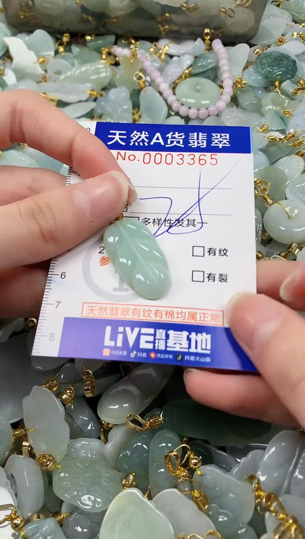 颈饰未镶嵌翡翠纯天然a货翡翠