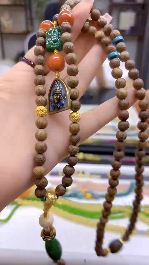 未镶嵌毛衣链蜜蜡DIY款M487