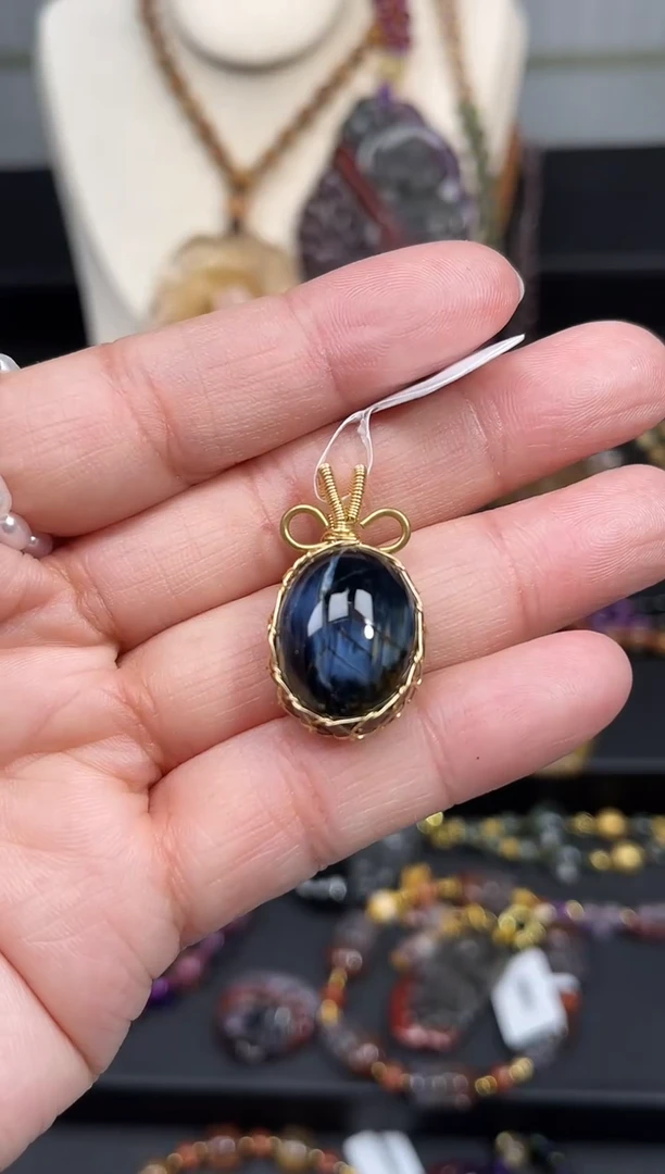 颈饰未镶嵌石英质玉【百晶灵儿】定制款多样性发一