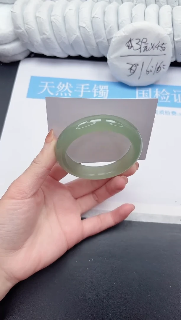 未镶嵌手镯石英质玉7-58.7DL
