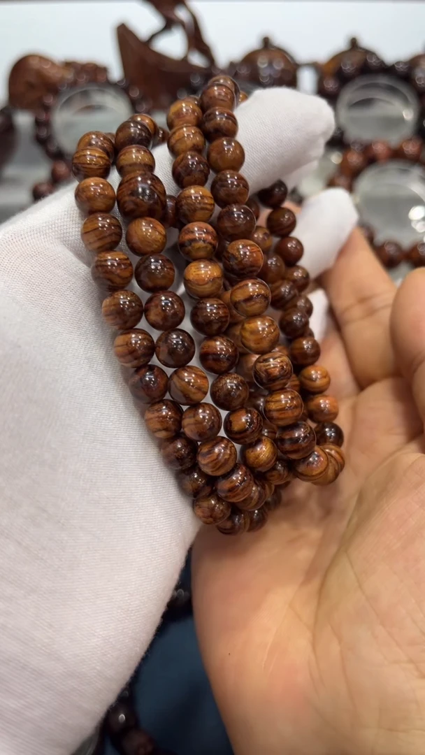 黄花梨/降香黄檀手串/手链08/108海南黄花梨手串