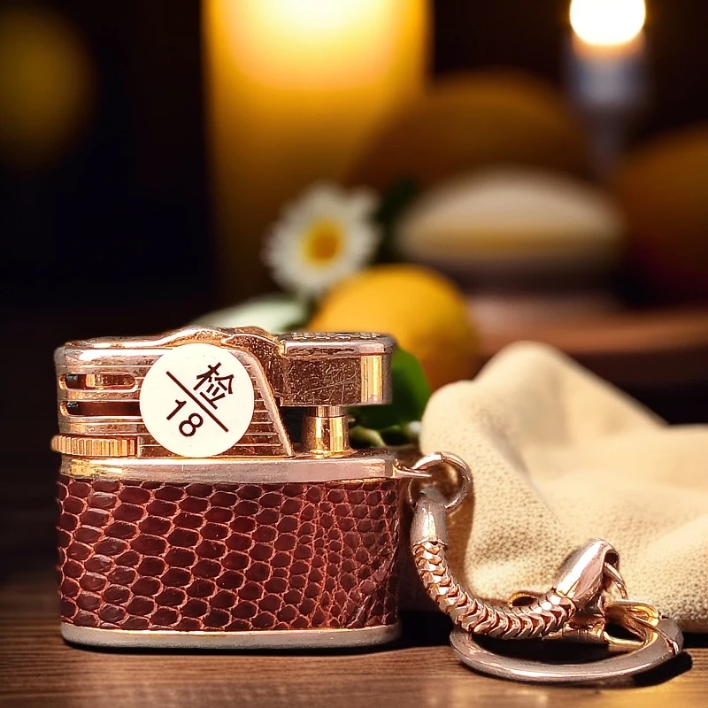 以撒简奢中古充气打火机链接可调火6086