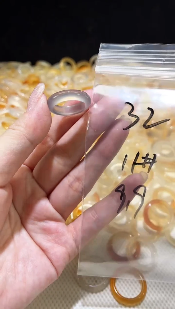 未镶嵌戒指玛瑙/玉髓32