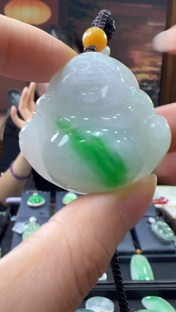 未镶嵌挂件翡翠佛公