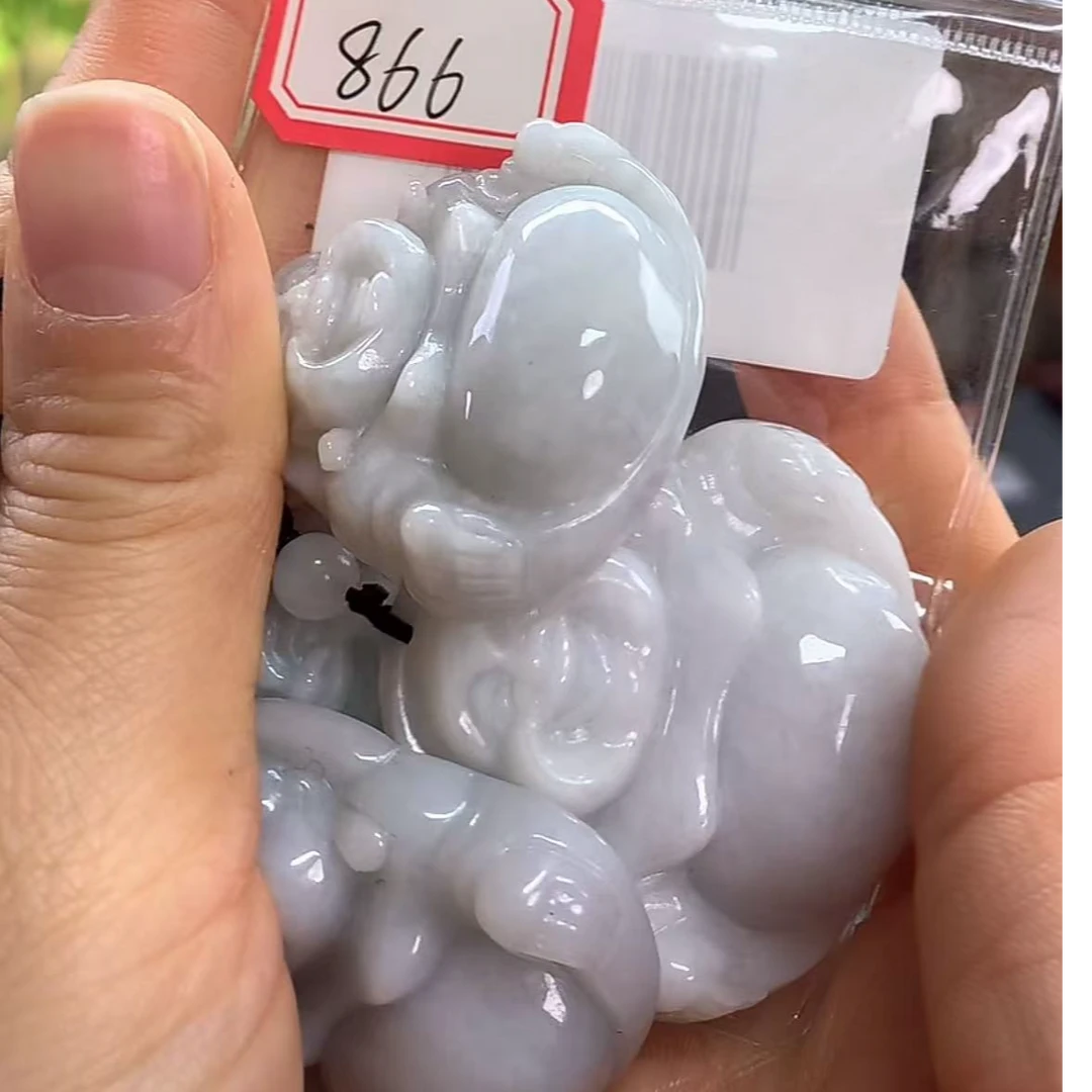 翡翠大号厚装佛公【多样性发一件】