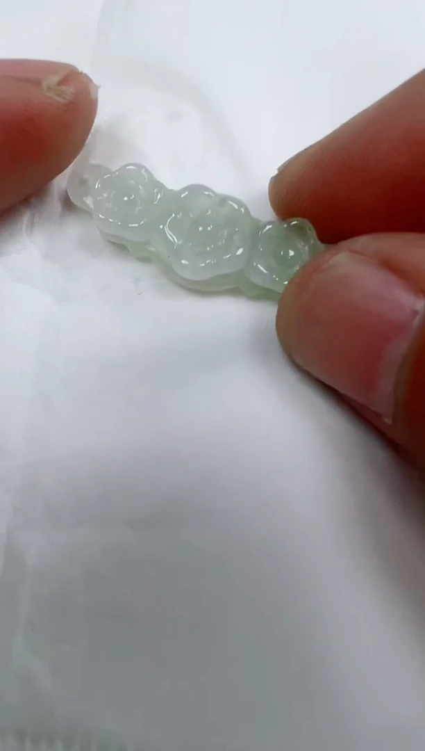 散珠翡翠497号链接，A货翡翠