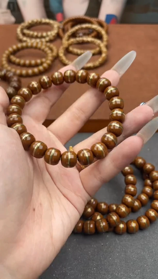 紫金鼠吊坠24号手串