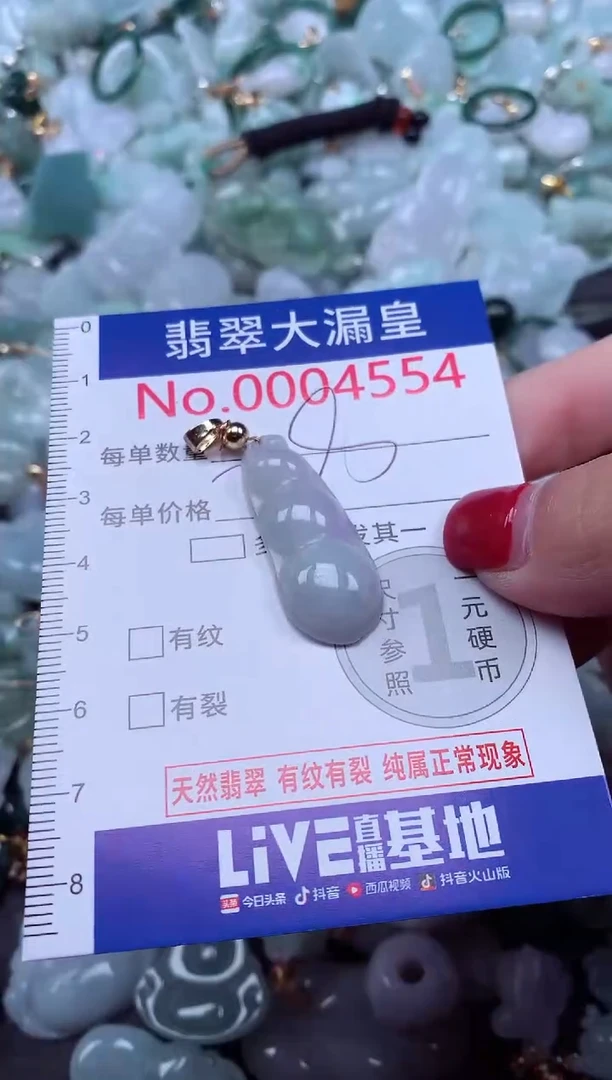 颈饰未镶嵌翡翠4554