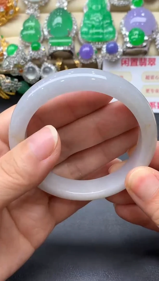 未镶嵌手镯翡翠158-中国好珍宝