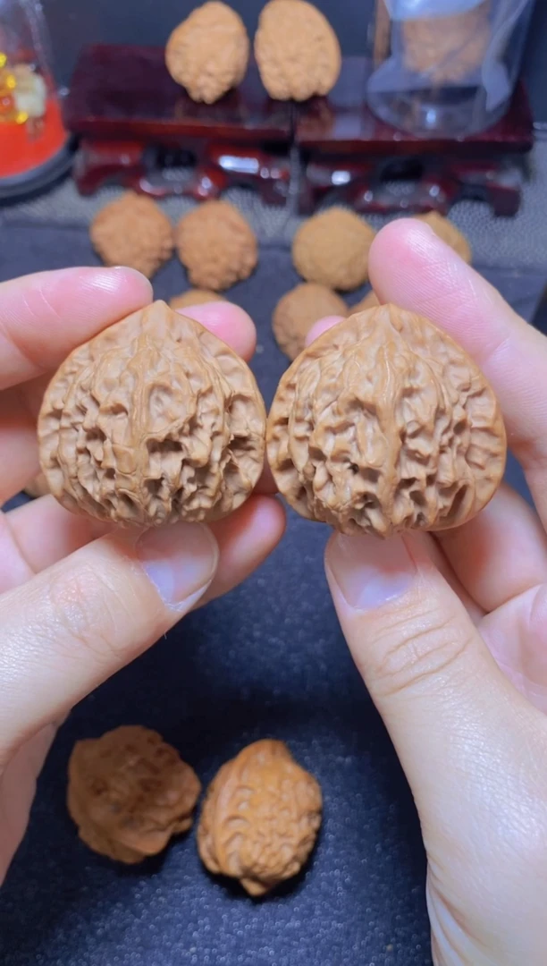 把件文玩核桃江*寒野三角