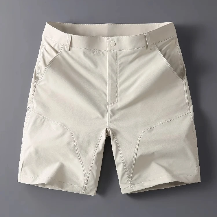 维麦帕通WENMAPAETON速干五分裤男士薄款裤子透气拉链休闲短裤