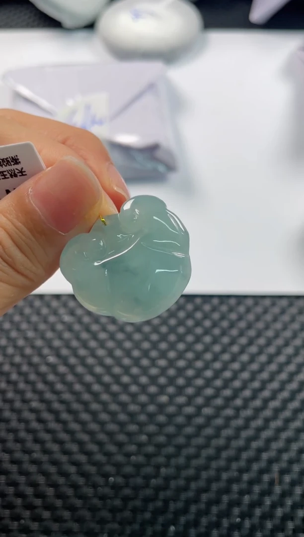 颈饰未镶嵌翡翠7370 如意