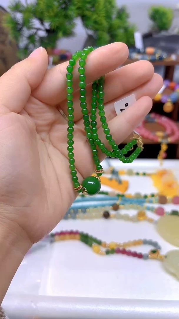 和田玉未镶嵌颈饰X362