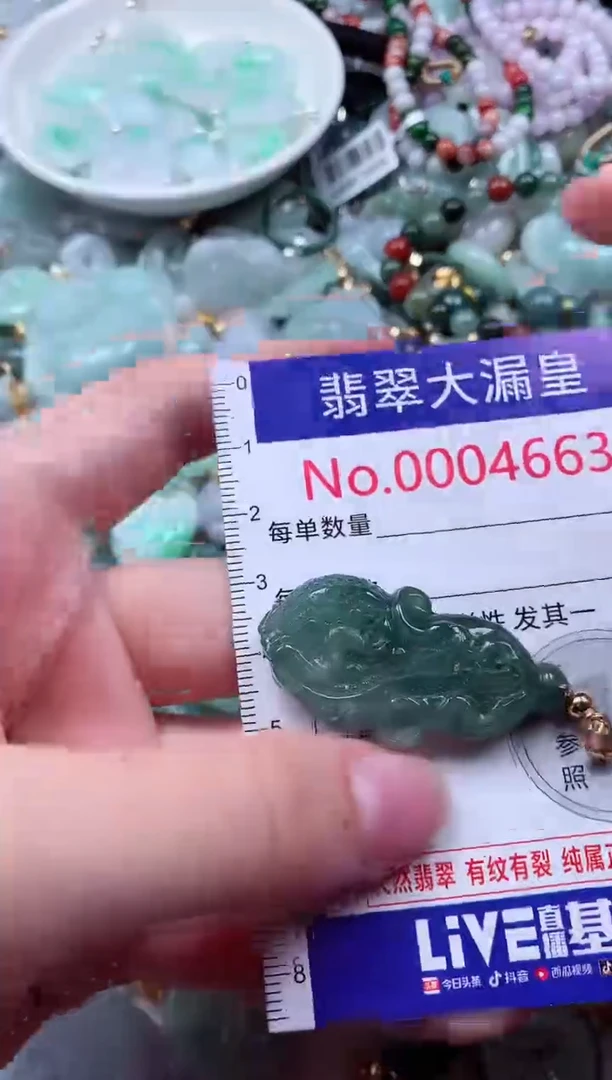 吊坠(不含链)未镶嵌翡翠4663