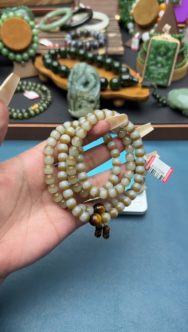 项链未镶嵌和田玉qmt8