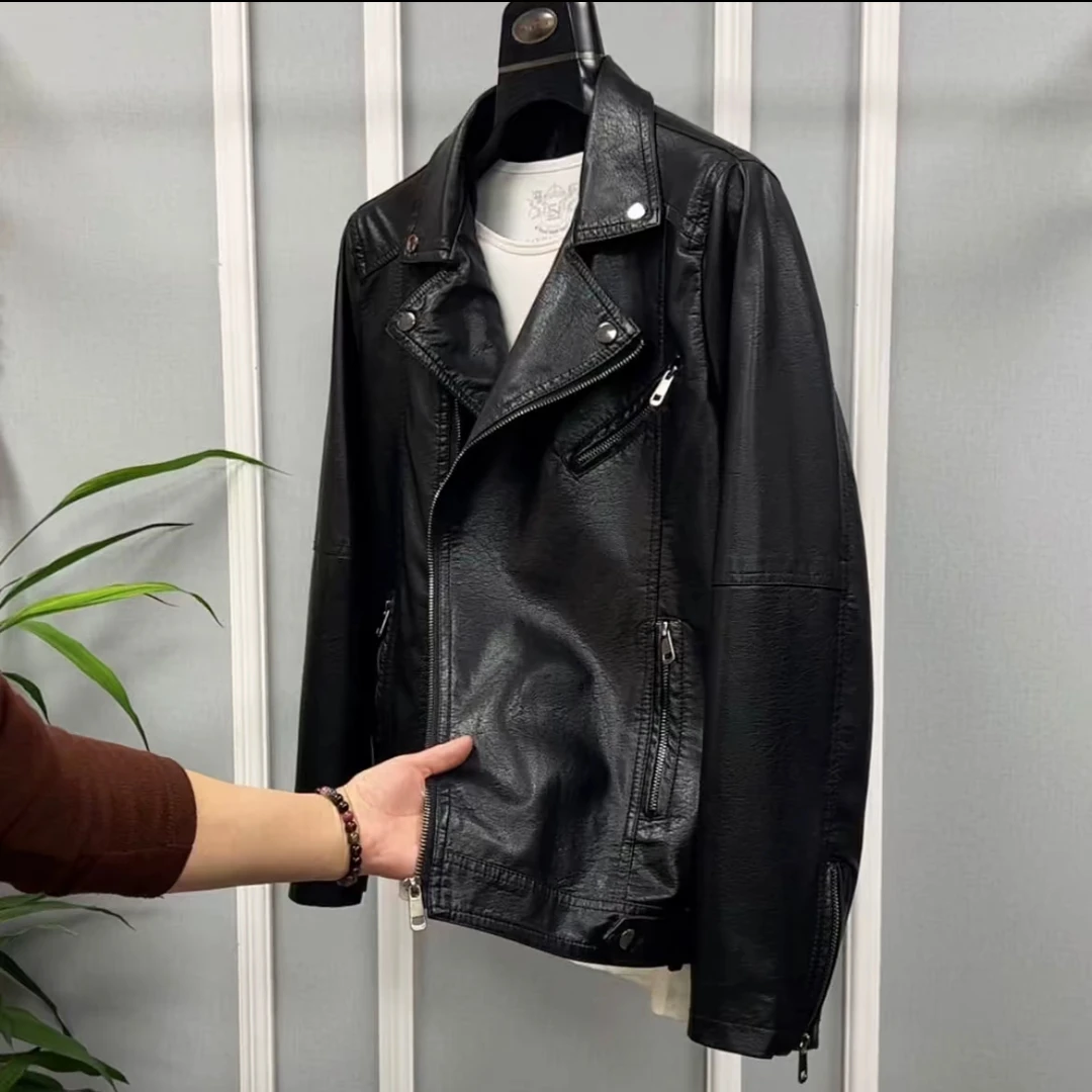 C-81春季新款男士高品质时尚减龄百搭舒适长袖夹克外套短款