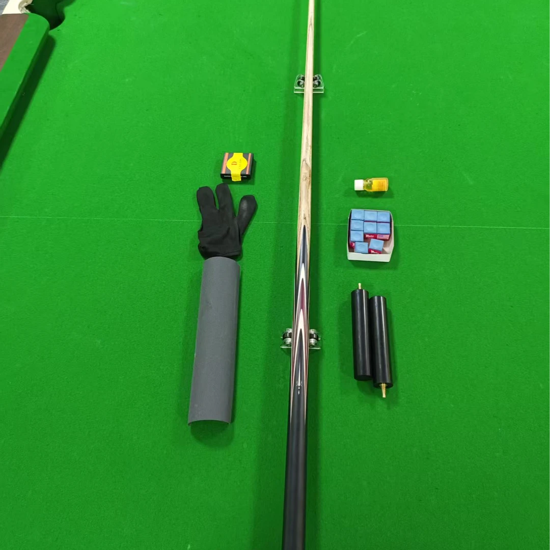 小头分色战神白蜡木中式黑八斯诺克中头波茨九球杆