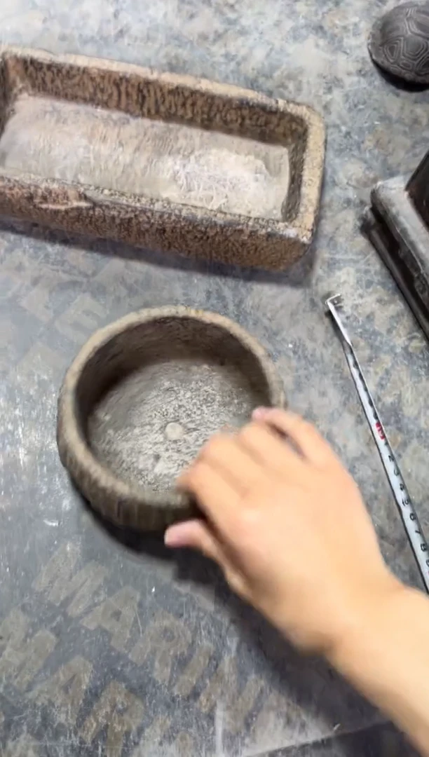 陶土小石钵火山泥