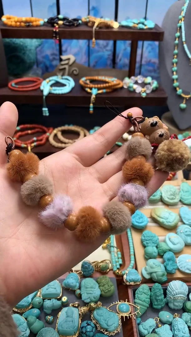 把件猴头核桃挂件