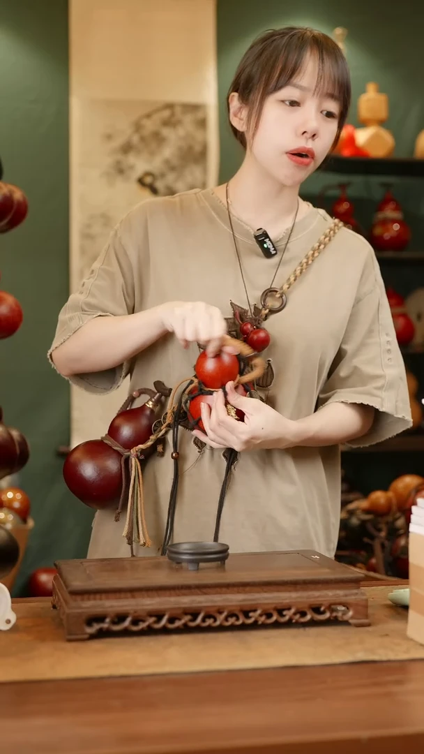 21号精品天然大漆酒葫芦一物一拍~