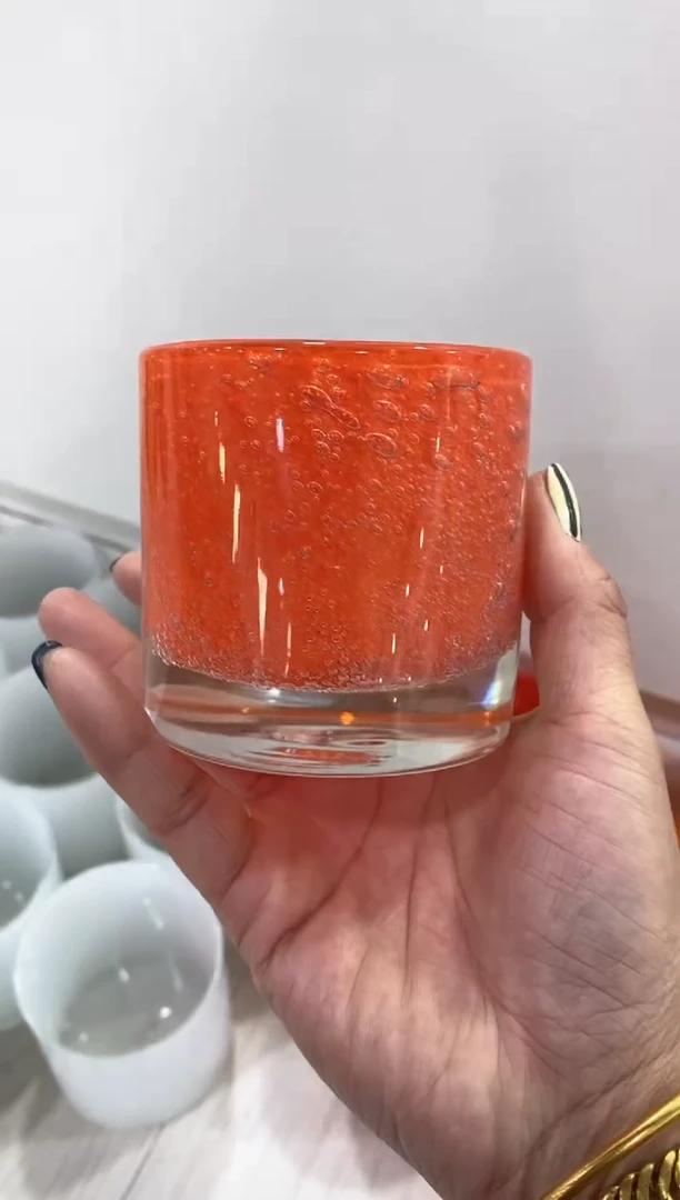 【闪购商品】琉璃慕忆家花瓶小号直口