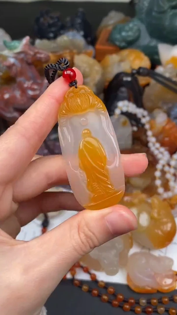 未镶嵌颈饰玛瑙/玉髓晔*AA