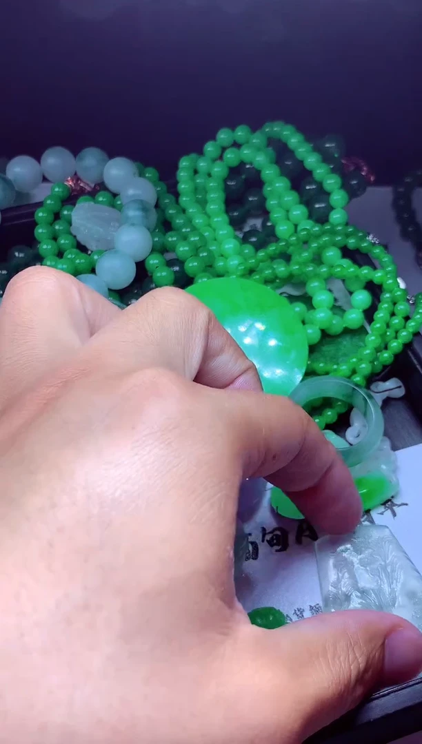 未镶嵌定制翡翠钊*#翡翠毛货定制