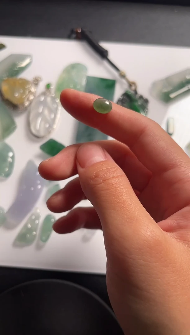 未镶嵌定制翡翠石**转天然A货翡翠不包工