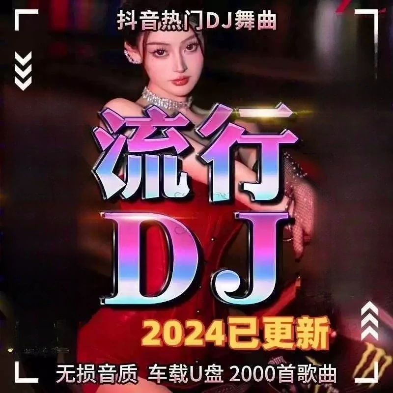 2024抖音流行新歌DJ网络热门车载音乐U盘高音质dj重低音舞曲MP3