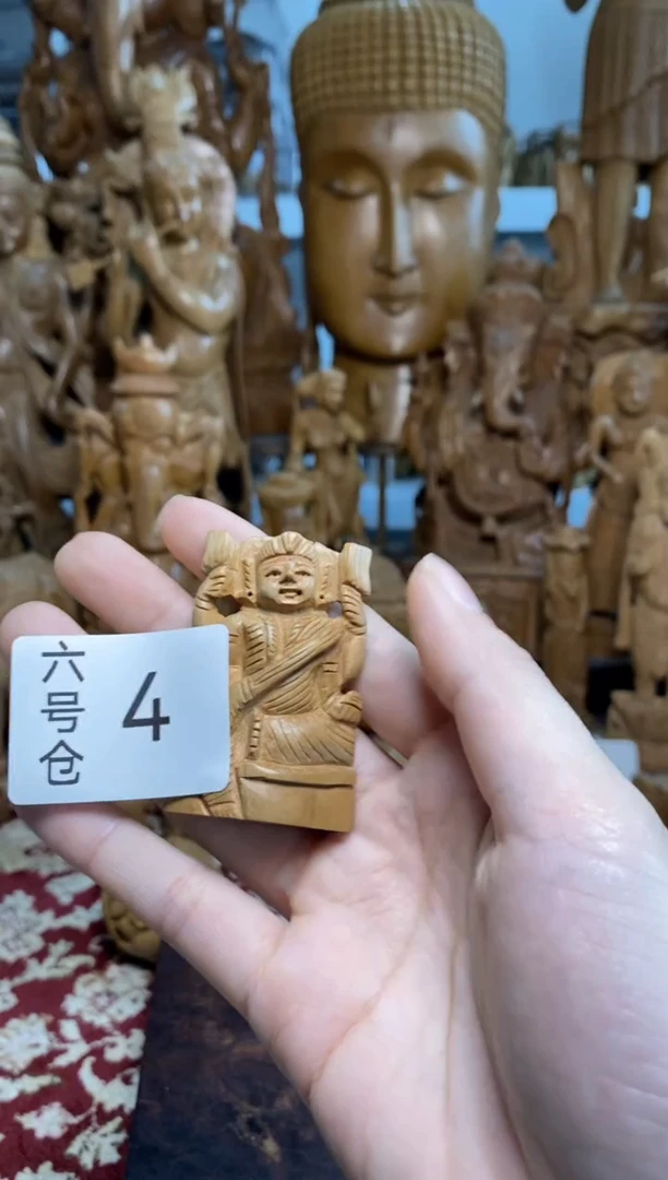 【闪购商品】檀香木6号仓4~老山檀工艺品8克