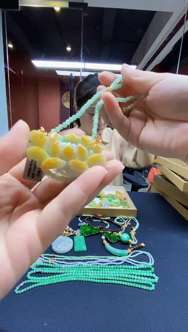 颈饰未镶嵌翡翠翡翠吊坠