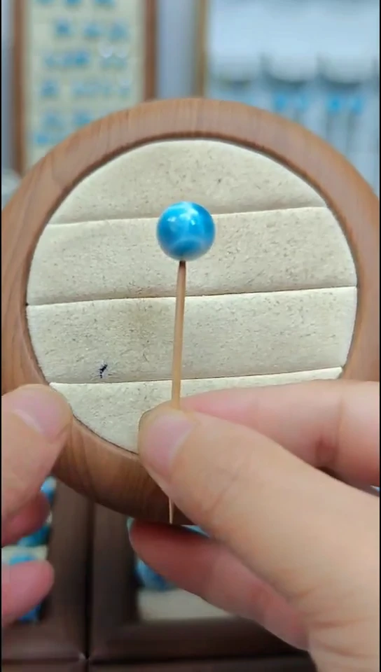 未镶嵌针钠钙石（海纹石）珠宝半成品m****萌多样性发一