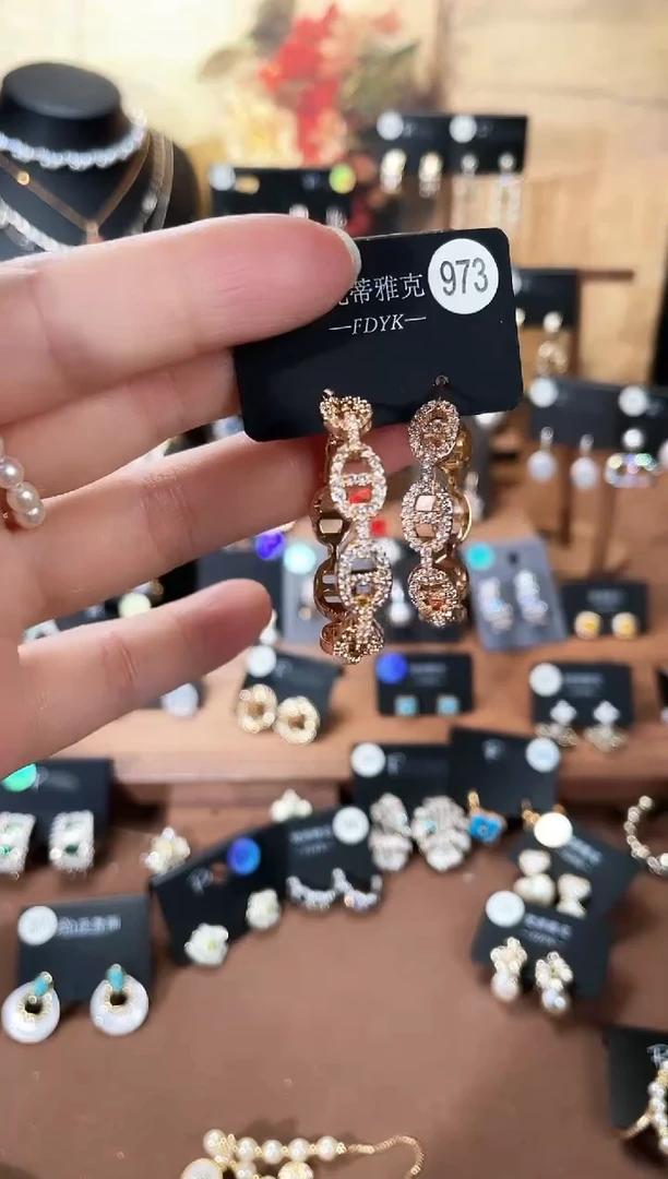 合金925银锆石梵973