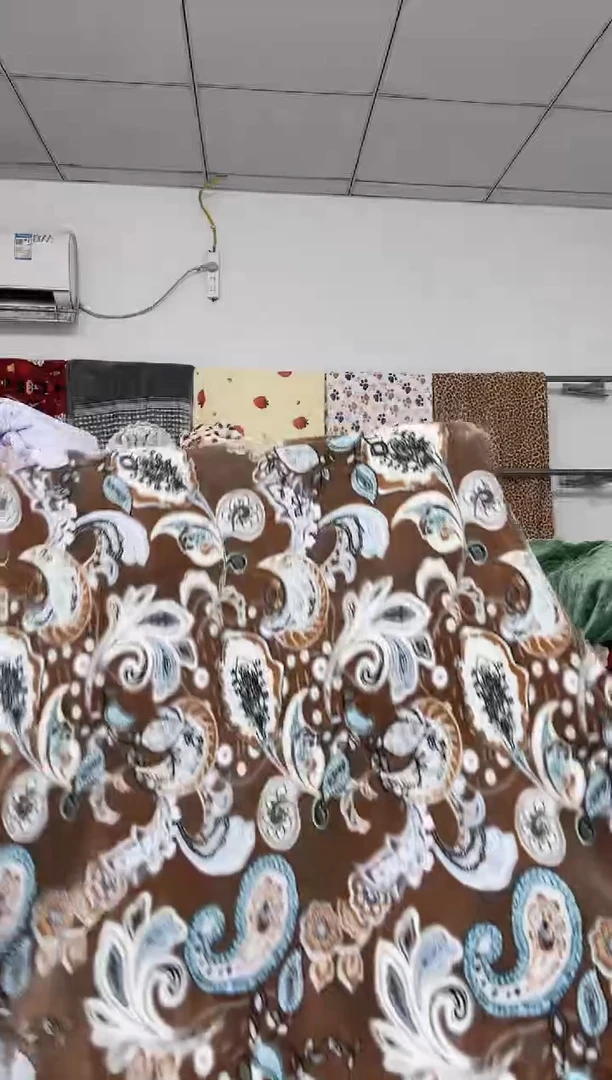 法兰绒2.3x2.5左右双面材质以主播介绍为准