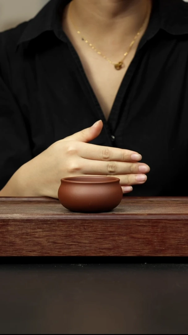 紫砂茶壶底槽清普洱杯