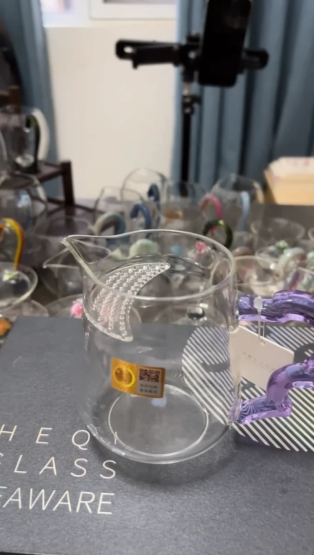 手工艺品玻璃禾器丰隆紫色