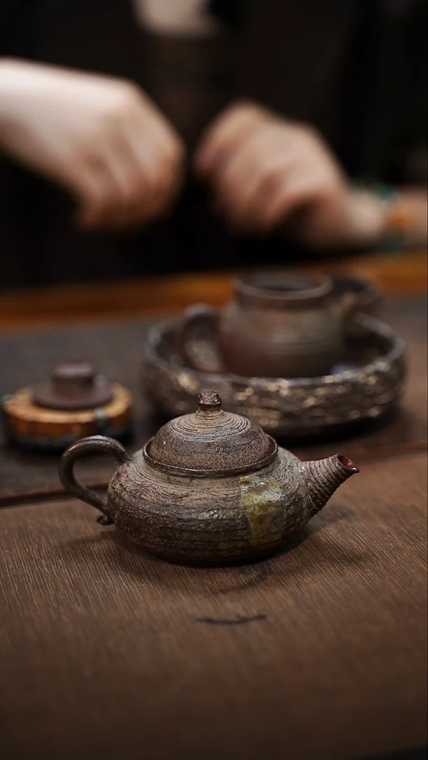 全手工制作  南蛮后手壶