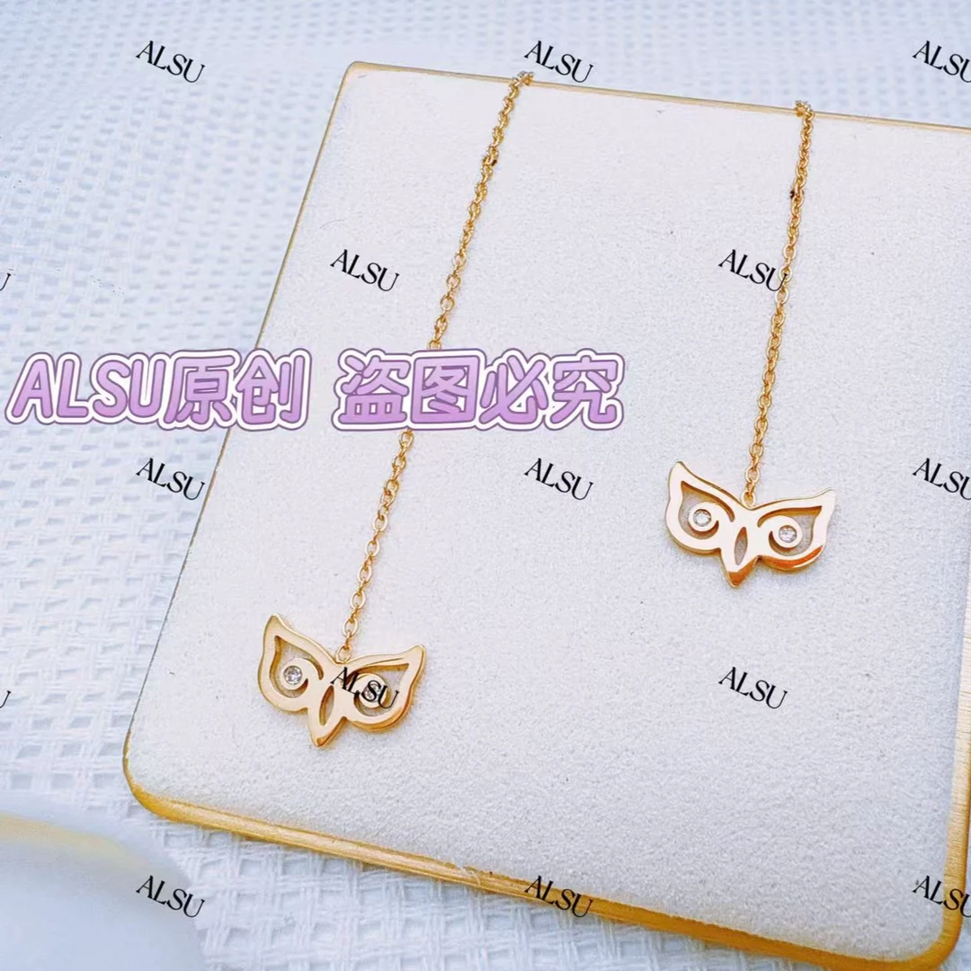 合金耳饰 ALSU原创经典轻奢民族风新款耳线时尚百搭5个法式气质