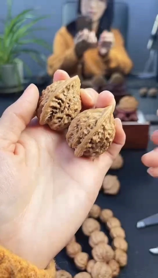 把件文玩核桃8号鸡心