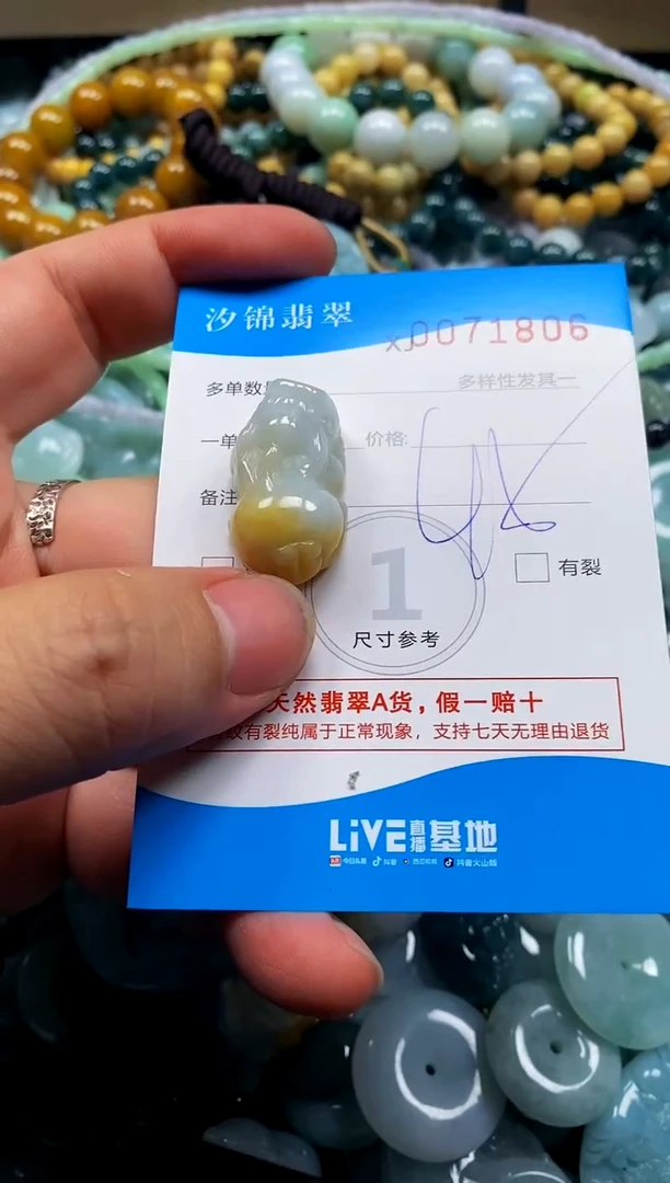 颈饰未镶嵌翡翠闪购商品0071806