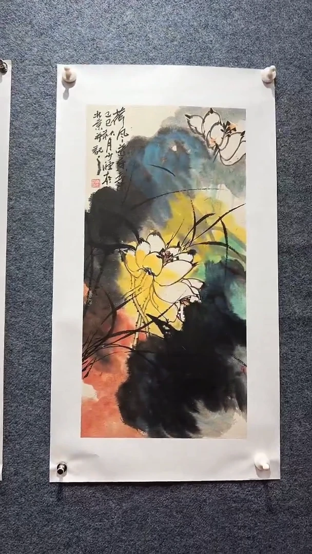 国画李少波/国画/花鸟