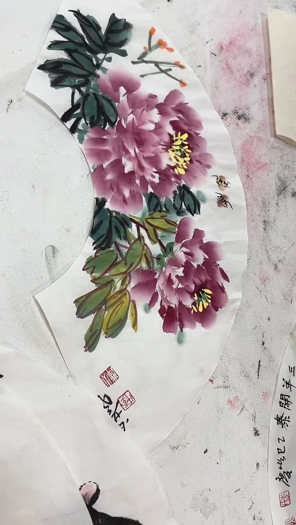 国画李火庆/国画/花鸟