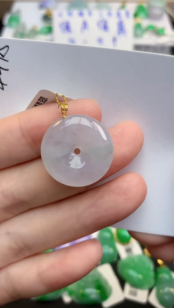 颈饰未镶嵌翡翠天然缅甸a货翡翠