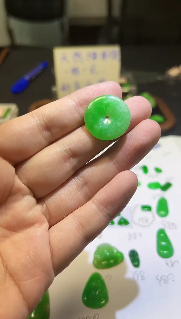 裸石翡翠天然缅甸A货翡翠 未镶嵌