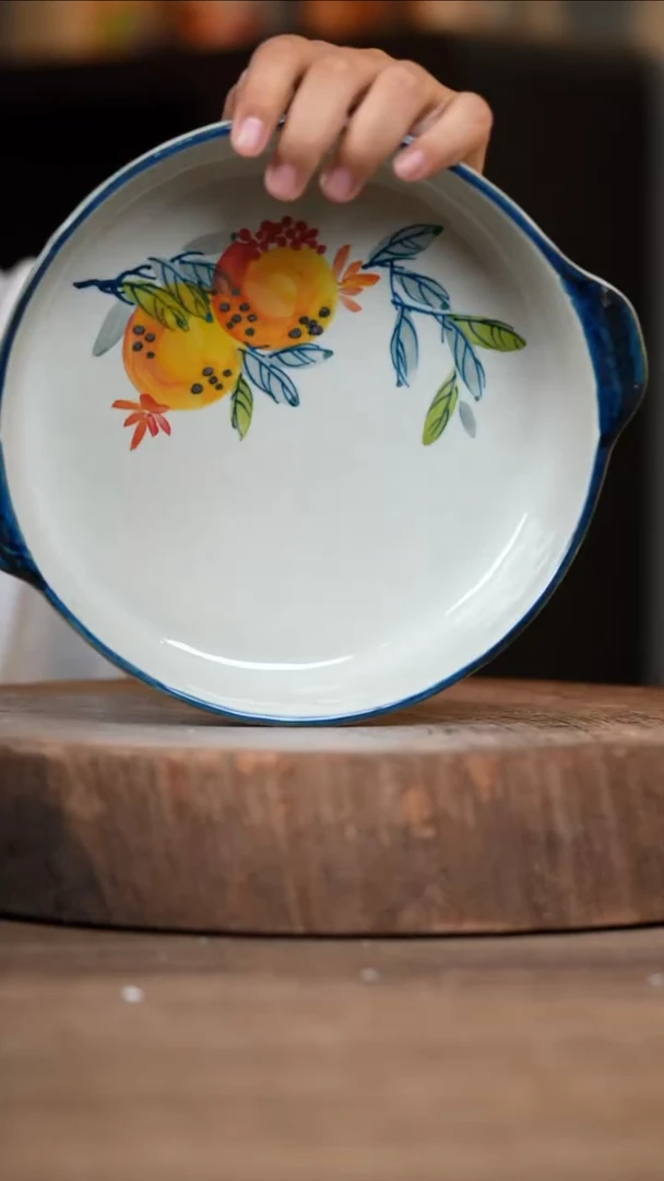 瓷片景德镇高温釉下彩（食品级）