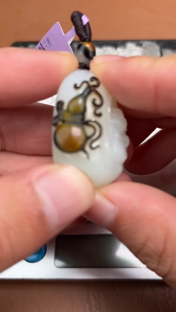 颈饰未镶嵌和田玉无**金3213