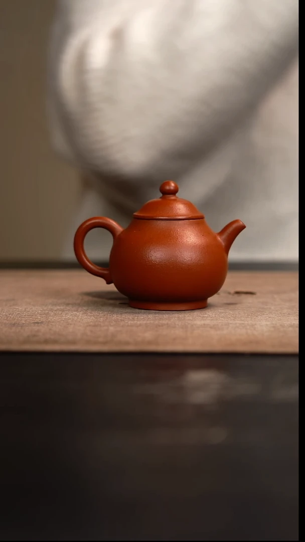 【闪购商品】紫砂茶壶潘壶朱泥壶